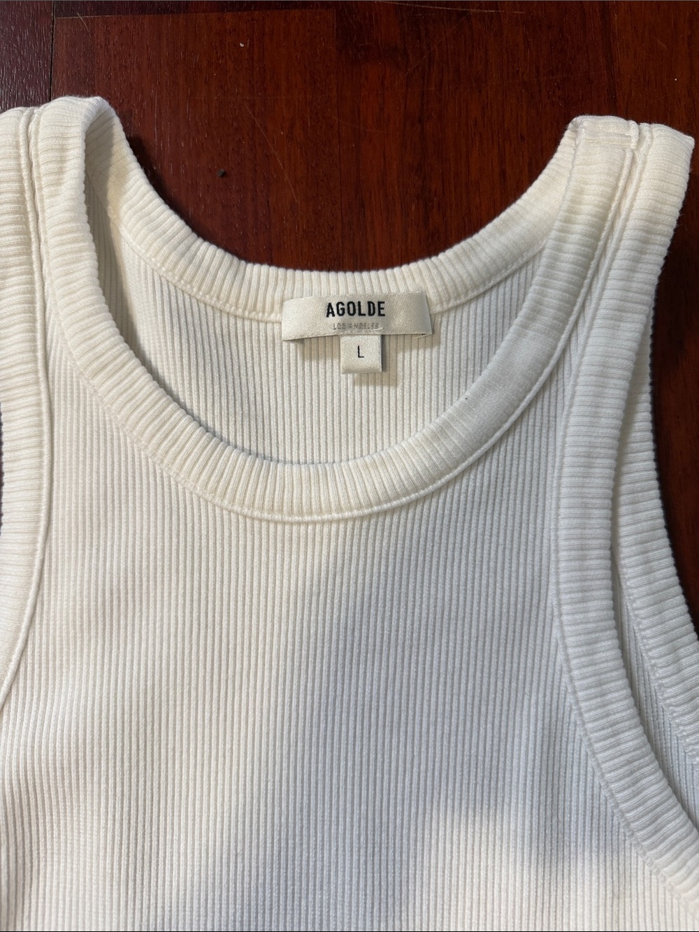Agolde Ribbed Tank - Picture 2 of 2